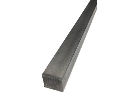 FER CARRE PLEIN INOX ETIRE 10 X 10 QUALITE 304L