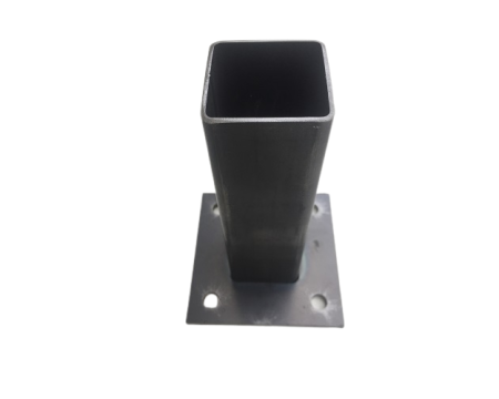 Platine à pied emboitable 25x25x2 en lots