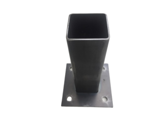 Platine à pied emboitable 45x45x2