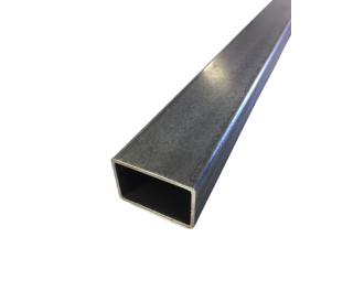 TUBE RECT. 35 X 20 X 2 CREUX ACIER NOIR